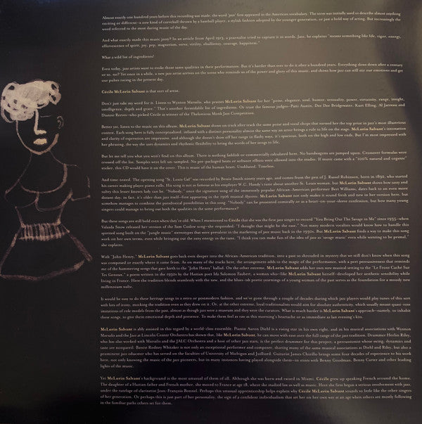 Cécile McLorin Salvant : WomanChild (2xLP, Album, 180)