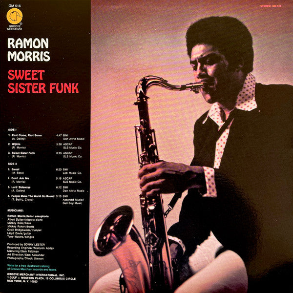 Ramon Morris : Sweet Sister Funk (LP, Album, RE)