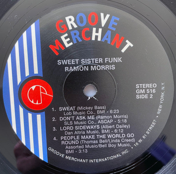 Ramon Morris : Sweet Sister Funk (LP, Album, RE)