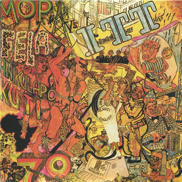 Fela Kuti & Africa 70 : International Thief Thief (I.T.T.) (LP, Album, RE)