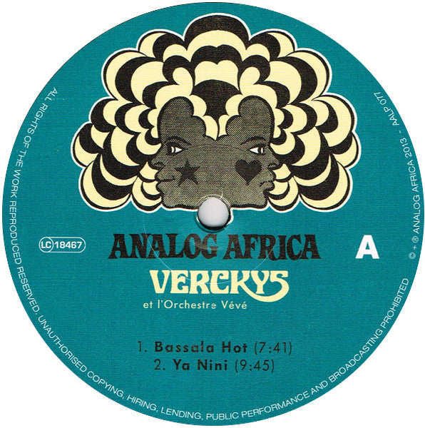 Verckys Et L'Orchestre Vévé* : Congolese Funk, Afrobeat & Psychedelic Rumba 1969-1978 (2xLP, Comp, Gat)
