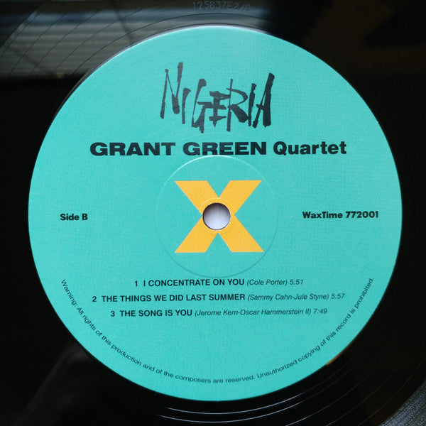 Grant Green : Nigeria (LP, Album, Ltd, RE, RM, 180)