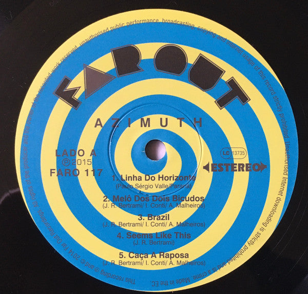 Azimüth* : Azimüth (LP, Album, RE, Gat)