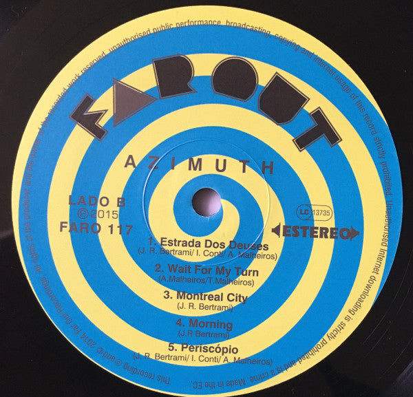 Azimüth* : Azimüth (LP, Album, RE, Gat)