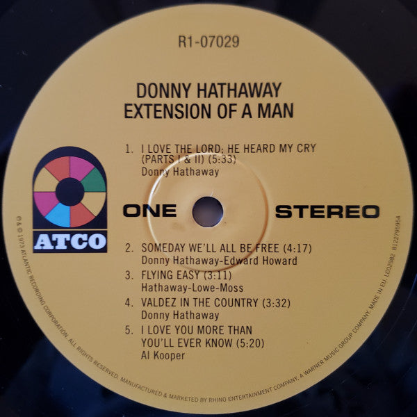 Donny Hathaway : Extension Of A Man (LP, RE, 180)