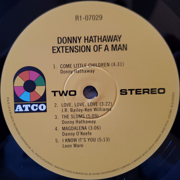 Donny Hathaway : Extension Of A Man (LP, RE, 180)