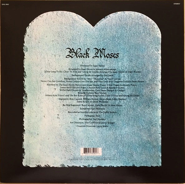 Isaac Hayes : Black Moses (2xLP, Album, RE)