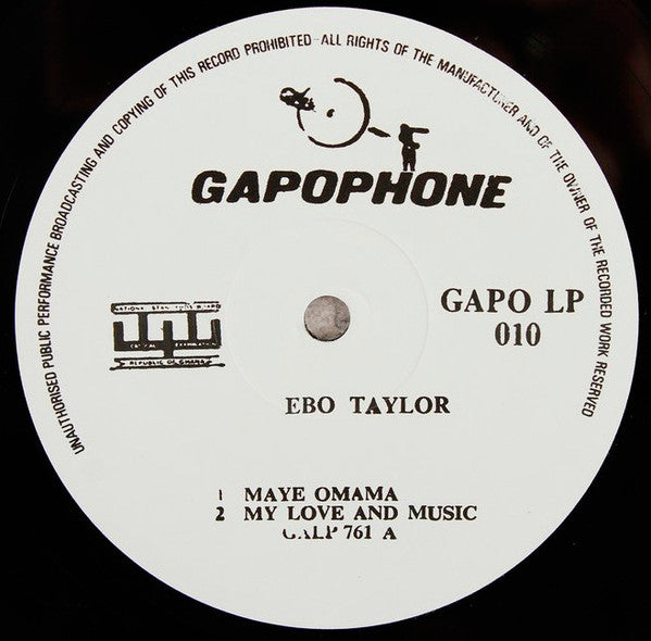 Ebo Taylor : My Love And Music (LP, Album, RE)