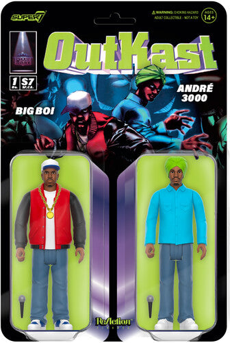 Super7 OutKast Reaction Figures Atliens - Collectables Multicolor Unisex