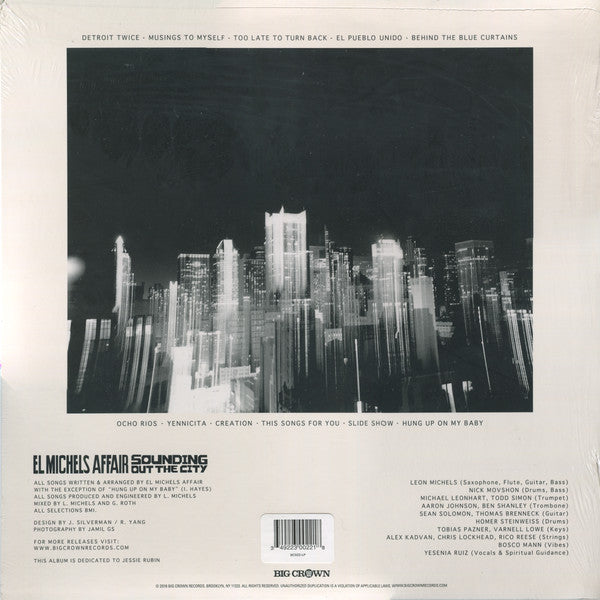 El Michels Affair : Sounding Out The City (LP, Album, RE)