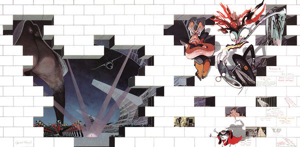 Pink Floyd : The Wall (2xLP, Album, RE, RM, 180)
