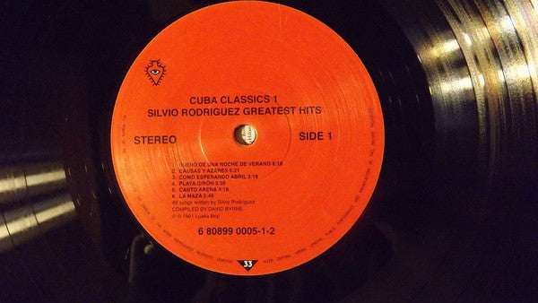 Silvio Rodríguez : Los Clásicos De Cuba 1 - Los Grandes Exitos (LP, Comp, RE)