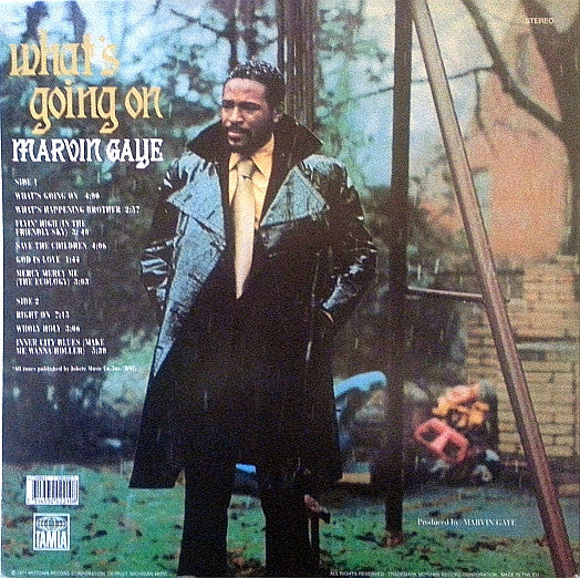 Marvin Gaye : What's Going On (LP, Album, RE, Gat)