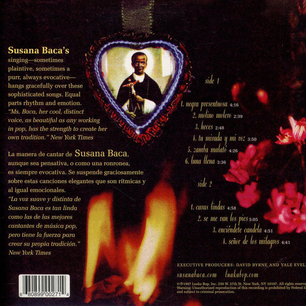 Susana Baca : Susana Baca (LP, Album, RE)
