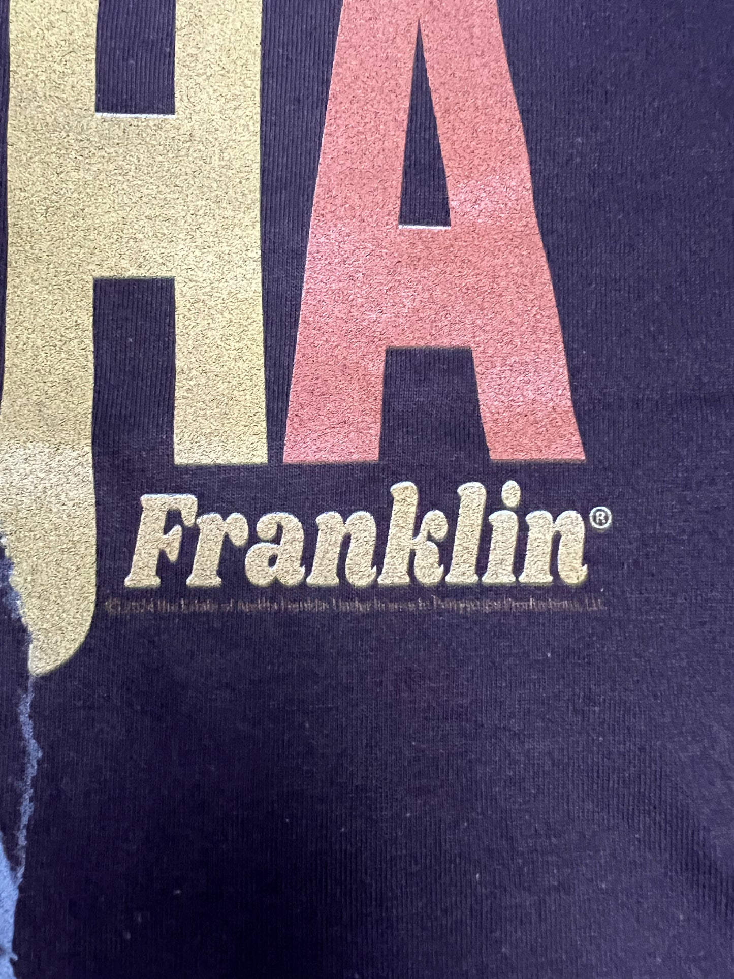 Aretha Franklin – Official Licensed Vintage Tee