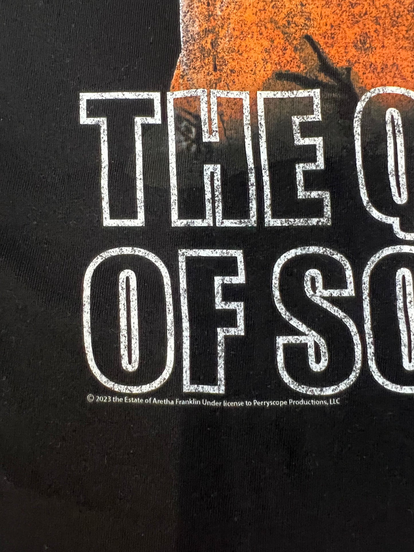 Aretha Franklin “The Queen of Soul” Licensed T-Shirt – Made in USA