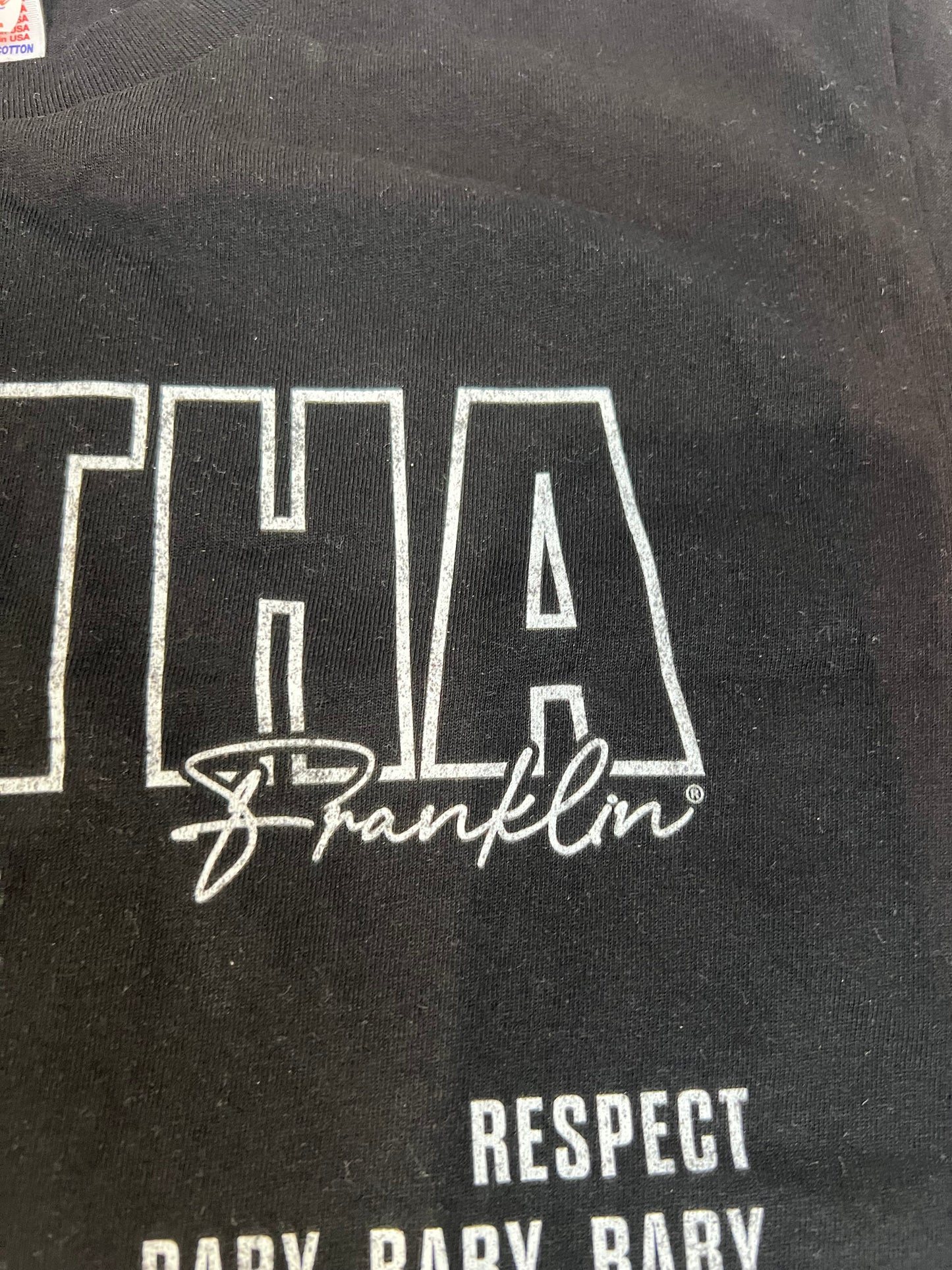 Aretha Franklin “The Queen of Soul” Licensed T-Shirt – Made in USA