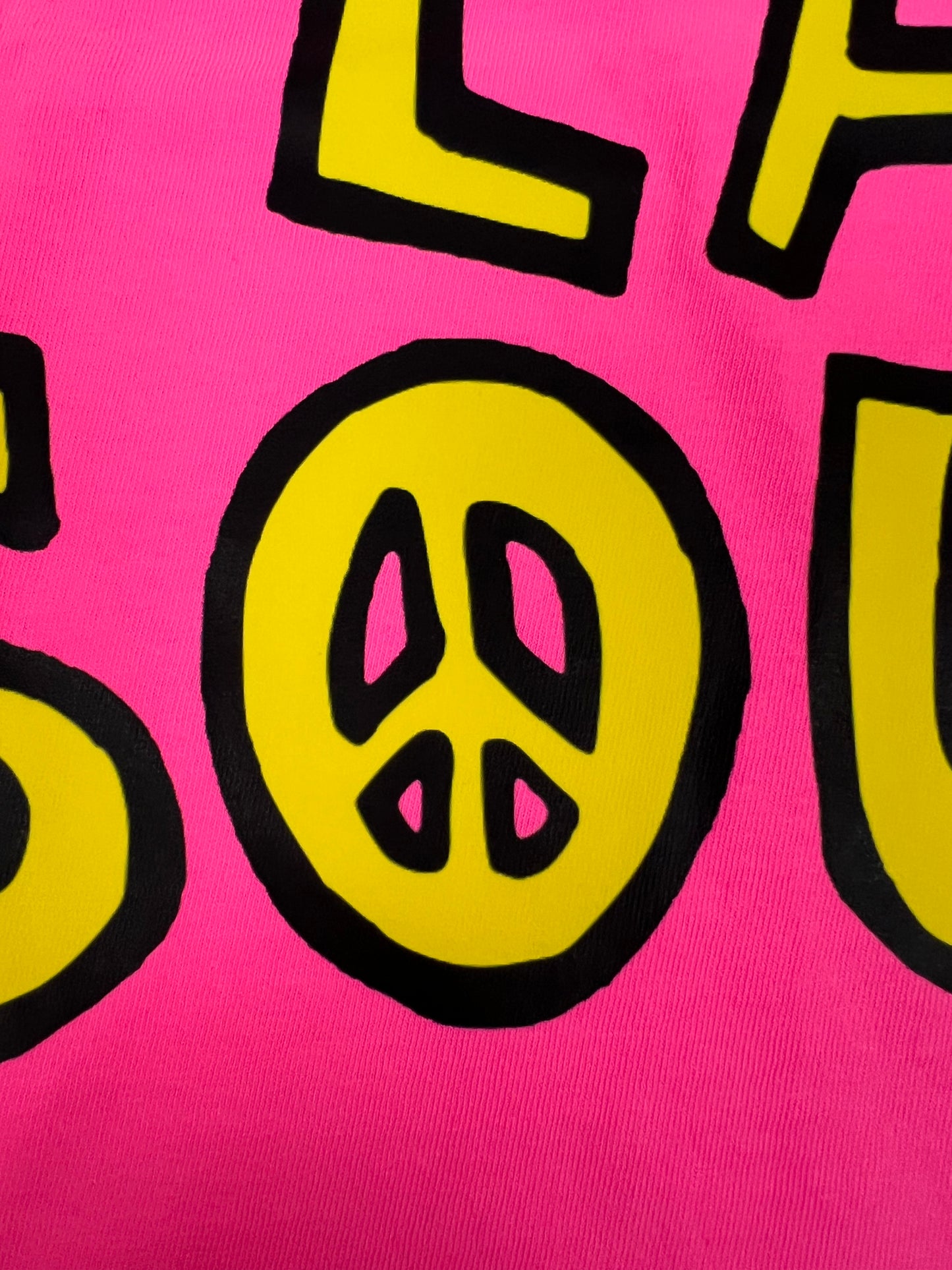 De La Soul – Pink and Yellow Classic Logo Heavyweight T-Shirt
