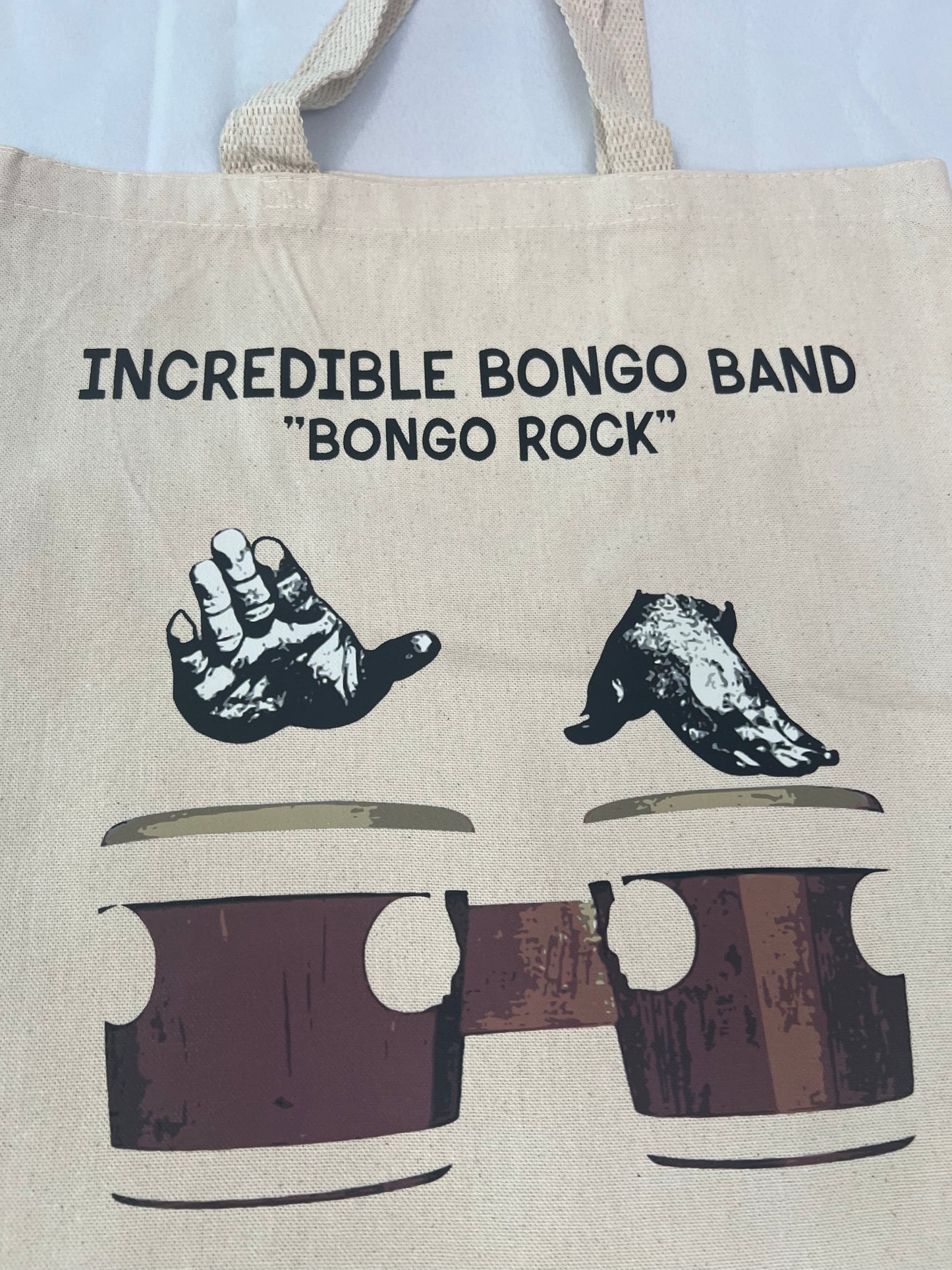 Incredible Bongo Band “Bongo Rock” Tote – Funk’s Favorite Breakbeat Bag