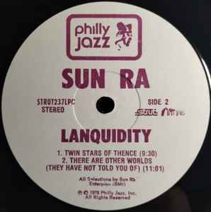 Sun Ra - Lanquidity (LP)  Reissue Vinyl Record