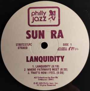 Sun Ra - Lanquidity (LP)  Reissue Vinyl Record