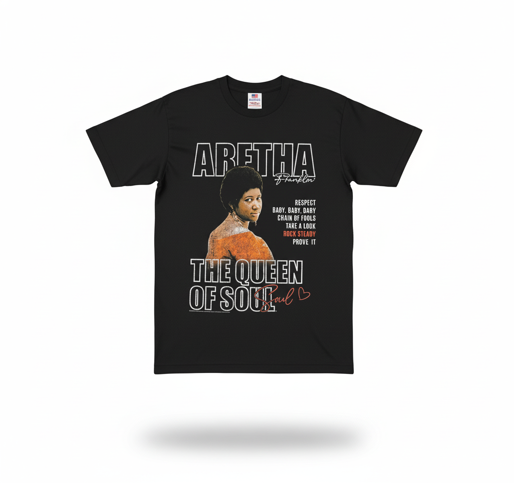 Aretha Franklin The Queen of Soul - 3D Forward-Facing