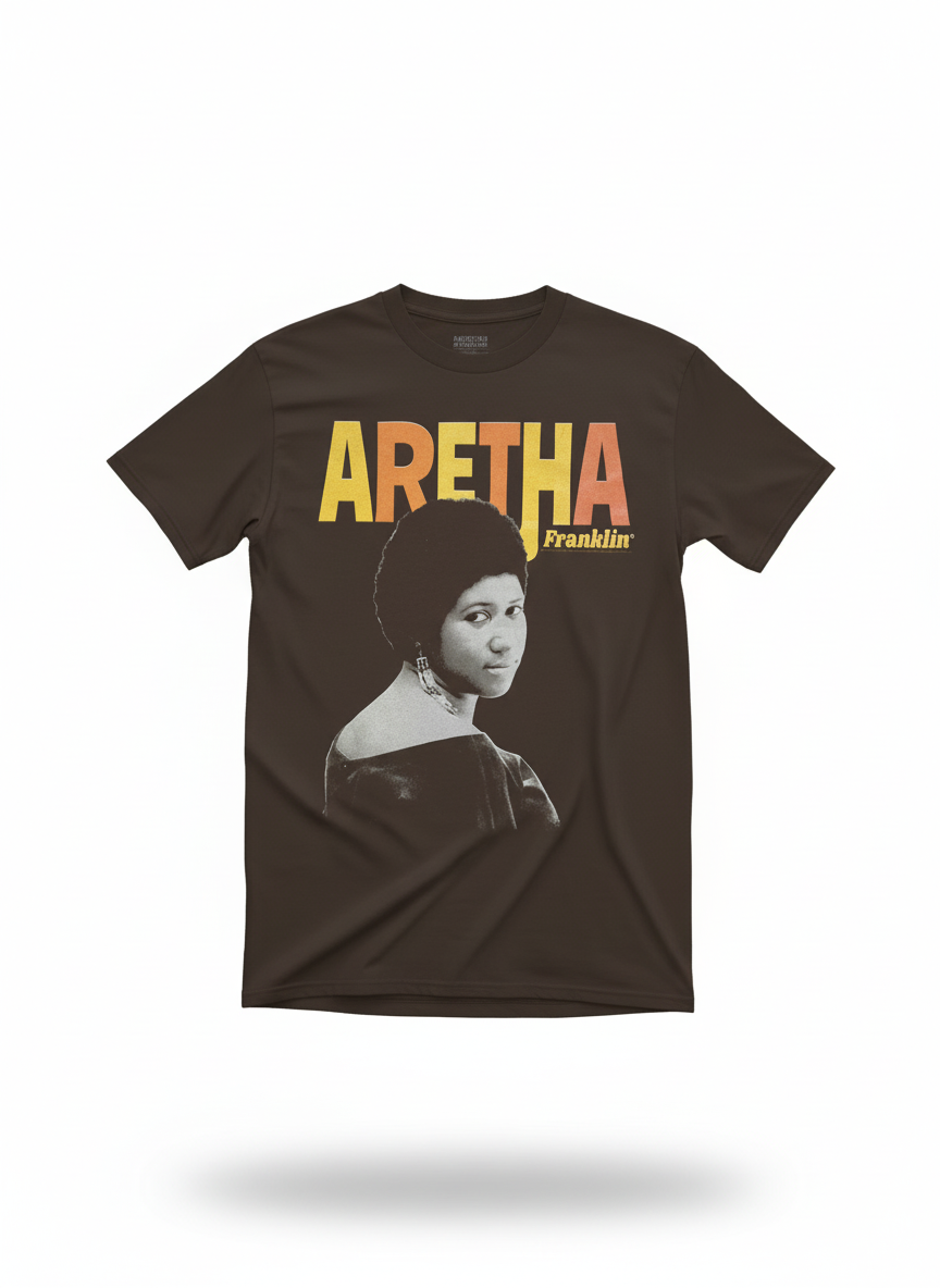 Aretha Franklin Vintage - Clean 3D Product Shot