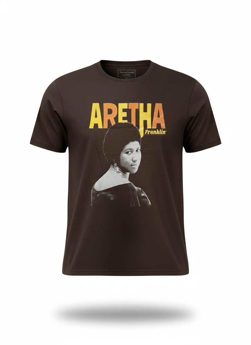 Aretha Franklin Vintage - Enhanced 3D No Wrinkles