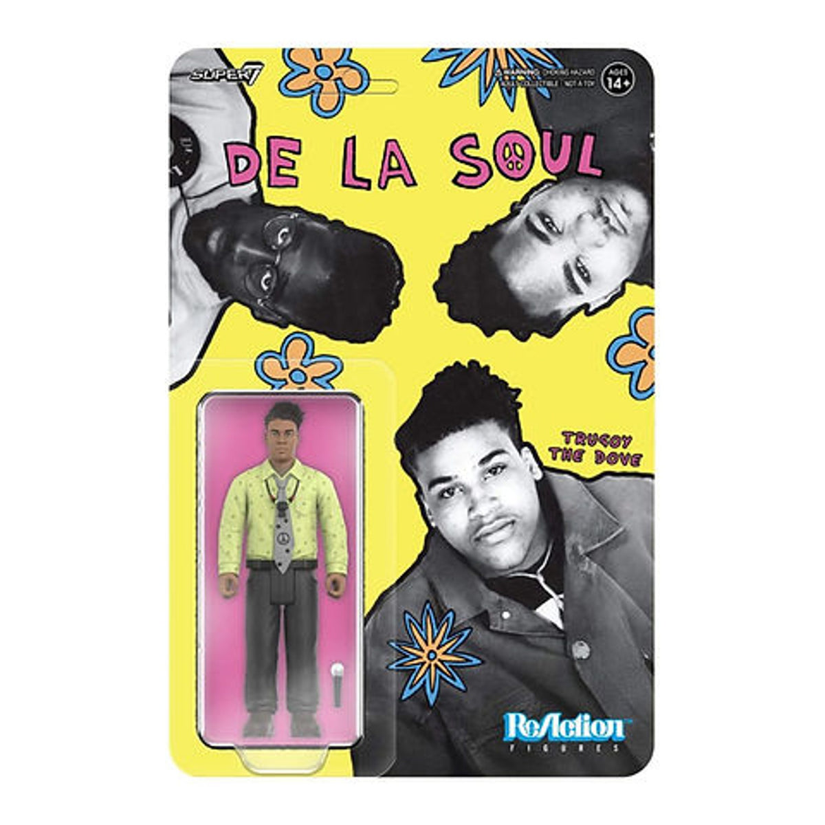 Super7 De La Soul ReAction Figure - David Trugoy Jolicoeur