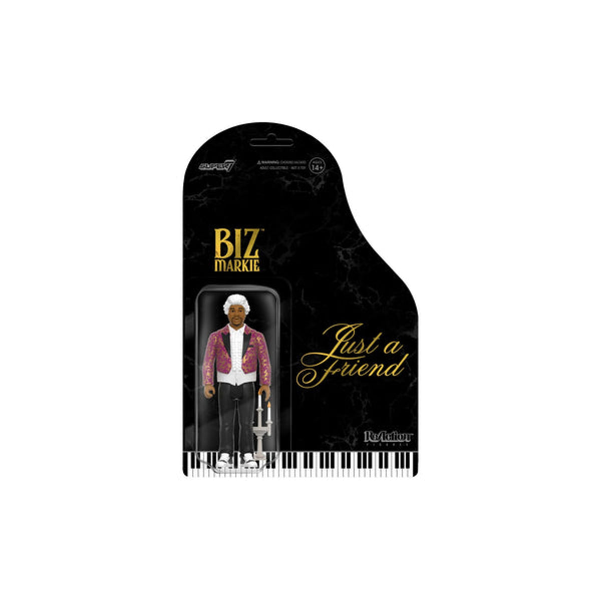 Biz Markie Reaction Figures 3.75" - Just a Friend Wave 02