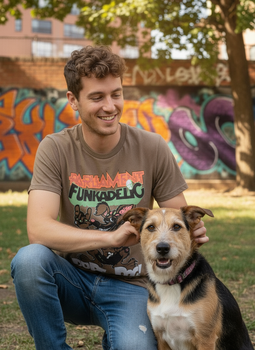 Funkadelic Dope Dog - Close-Up Full Design