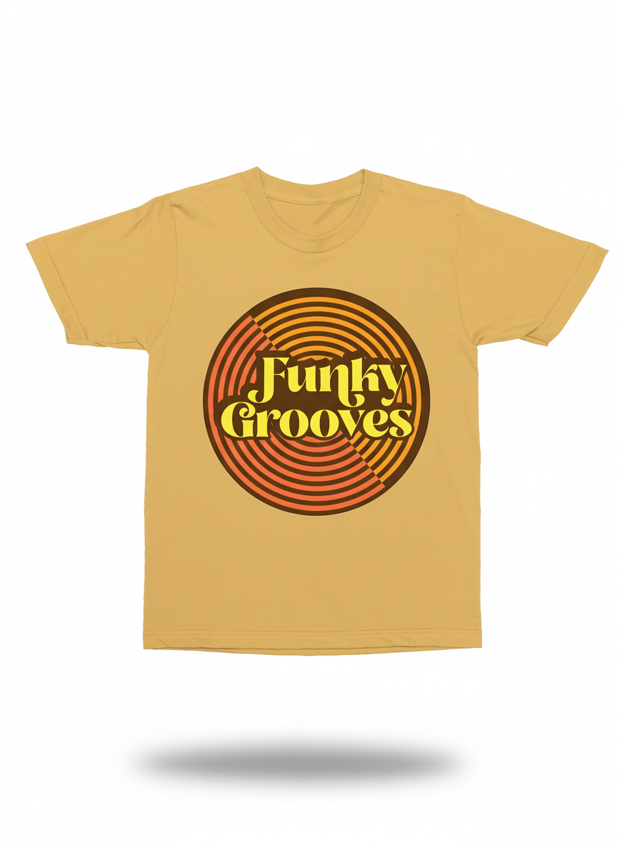 Funky Grooves Golden Era - Clean 3D Product Shot