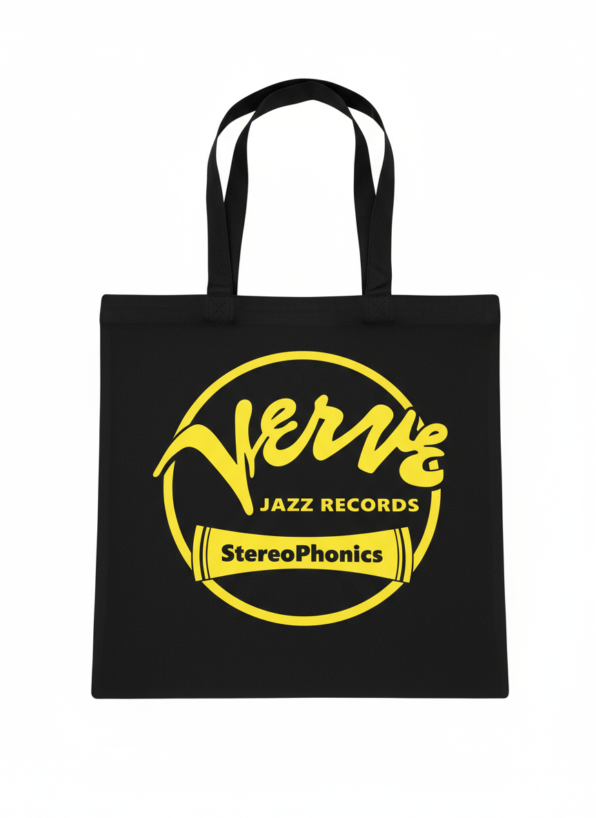 Verve Records Tote Bag - Clean White Background