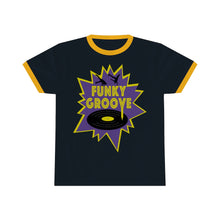 Load image into Gallery viewer, Funky Groove Ringer T-Shirt
