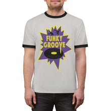 Load image into Gallery viewer, Funky Groove Ringer T-Shirt
