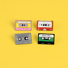 Load image into Gallery viewer, Cassette Music Mix Tape Enamel Pin
