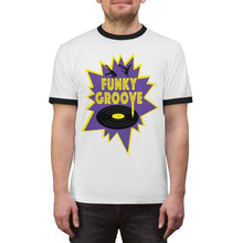 Load image into Gallery viewer, Funky Groove Ringer T-Shirt
