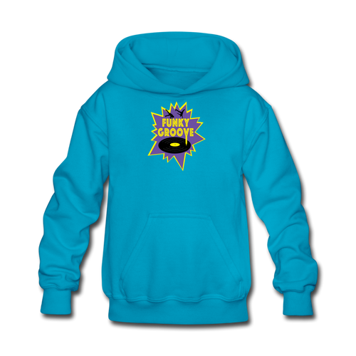 Funky Groove Kids' Hoodie - turquoise