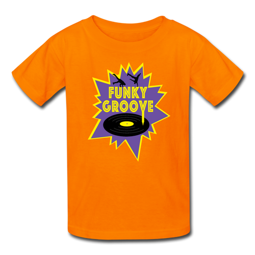 Funky Groove Kids' T-Shirt - orange