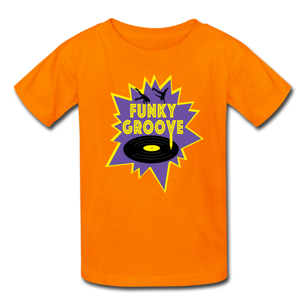 Funky Groove Kids' T-Shirt - orange