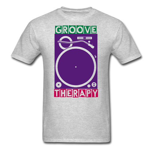 Groove Therapy T-Shirt - heather gray