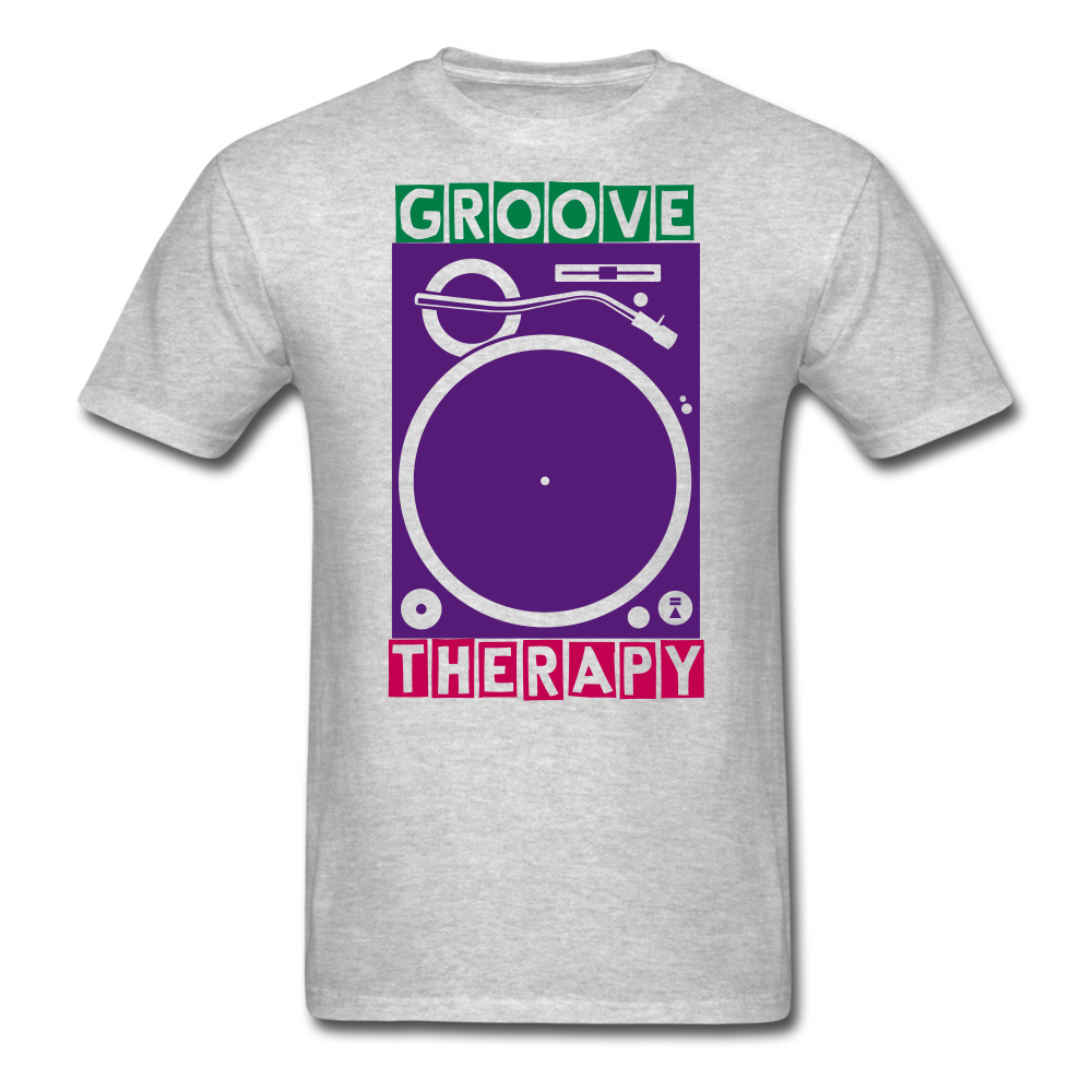 Groove Therapy T-Shirt - heather gray