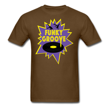 Load image into Gallery viewer, Funky Groove T-Shirt - brown
