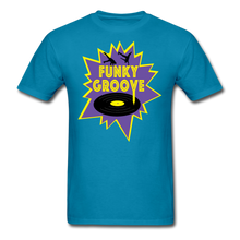 Load image into Gallery viewer, Funky Groove T-Shirt - turquoise
