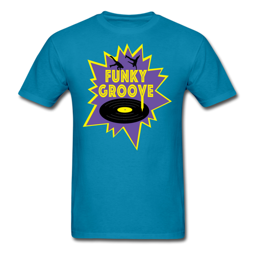 Funky Groove T-Shirt - turquoise